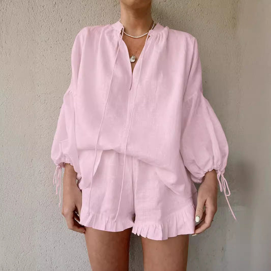 VVZ Women's Two-Piece Casual Set