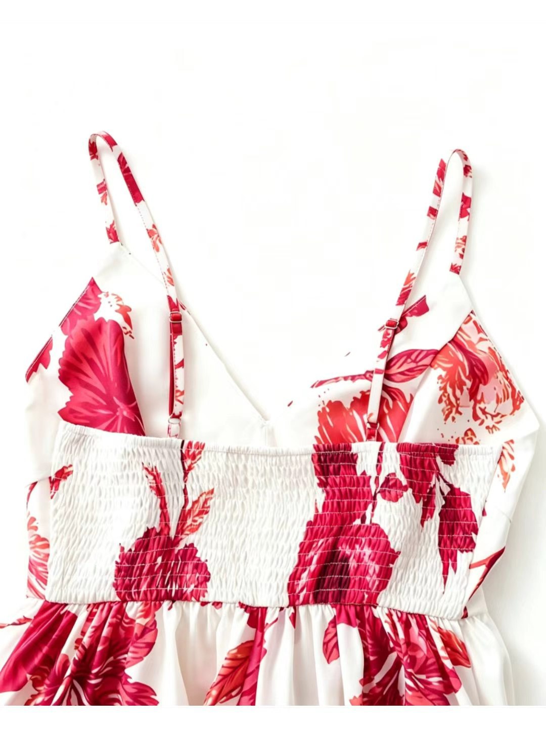 VVZ French-style printed camisole dress
