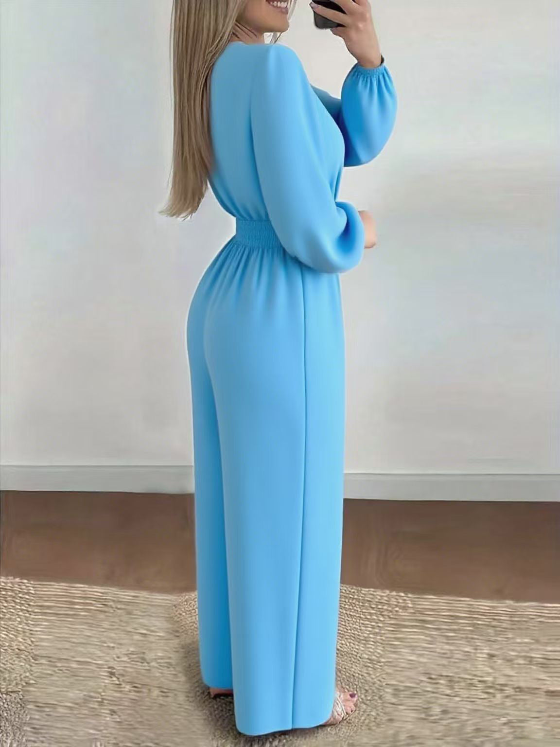 VVZ Women's Casual Jumpsuit Set