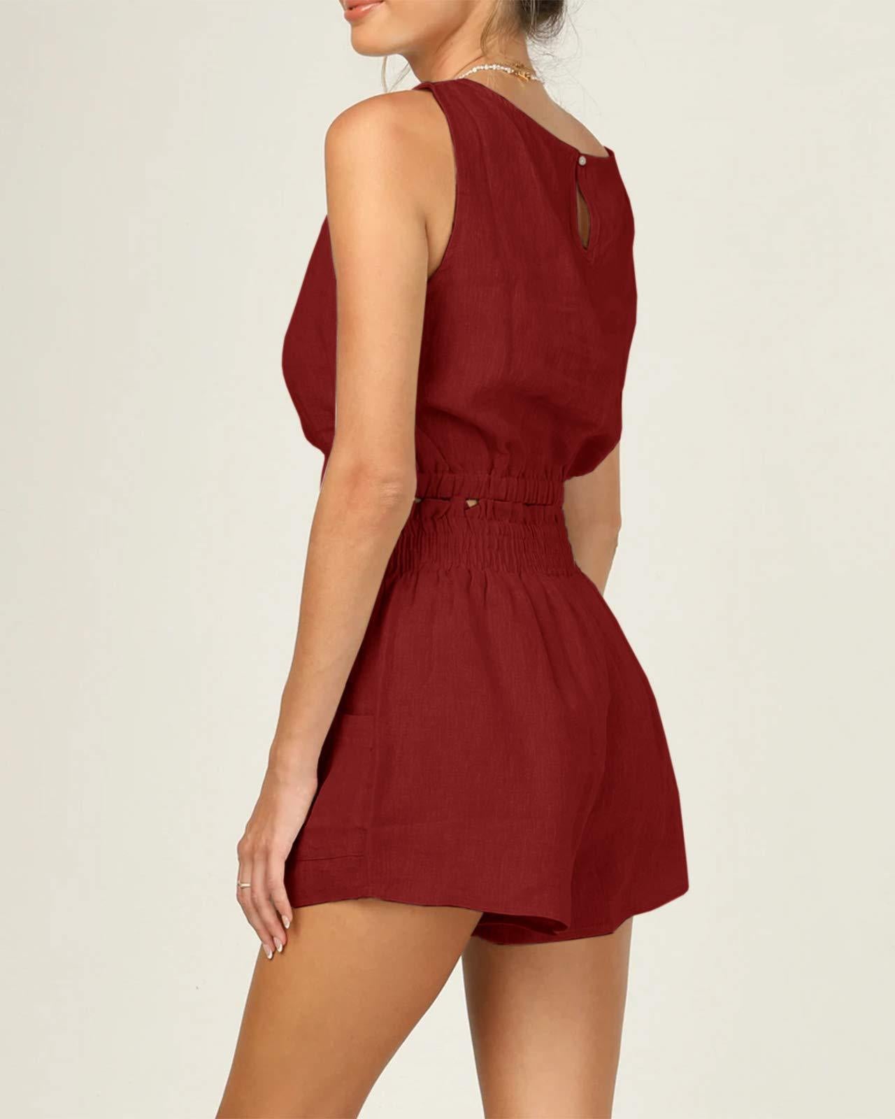 VVZ Loose-Fit Casual Two-Piece Shorts Set