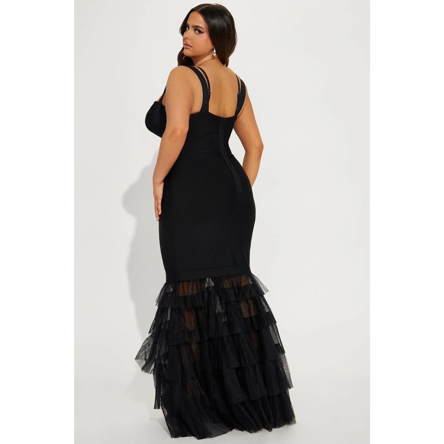 VVZ Sheer Bandage Dress