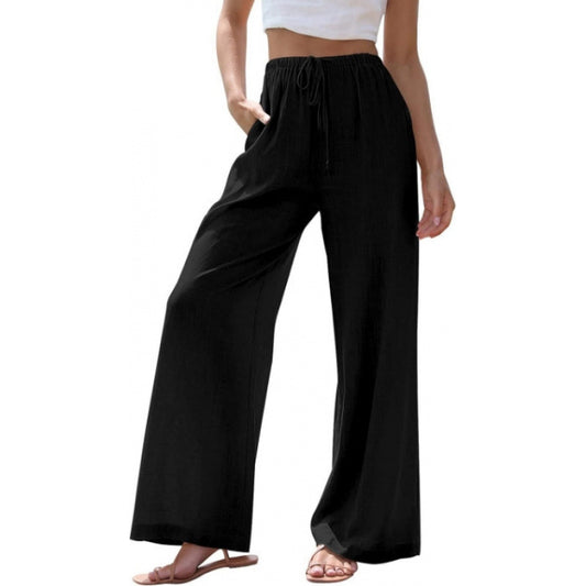 VVZ Women's Cotton-Linen Wide-Leg Summer Trousers