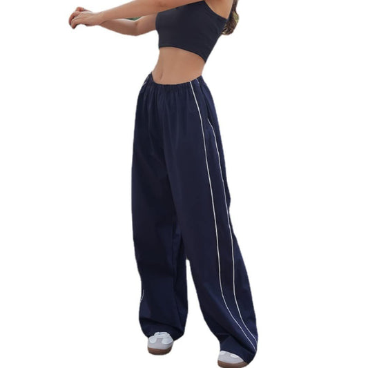 VVZ Women's Parachute Wideleg Pants