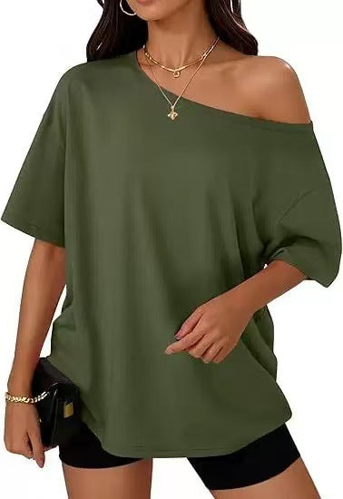 VVZ Oversized Relaxed Fit Everyday Top