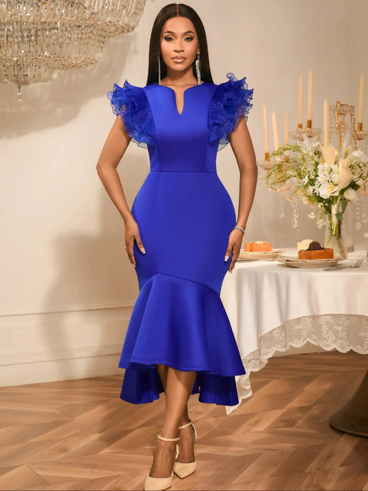 VVZ Sexy European-Style Mermaid Gown
