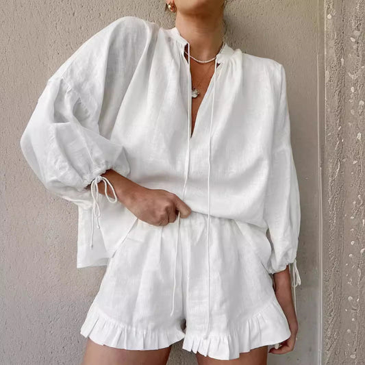 VVZ Women's Two-Piece Casual Set