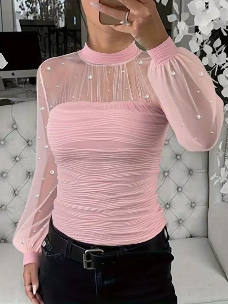 VVZ Backless, Cutout, Slim-Fit, Textured Top