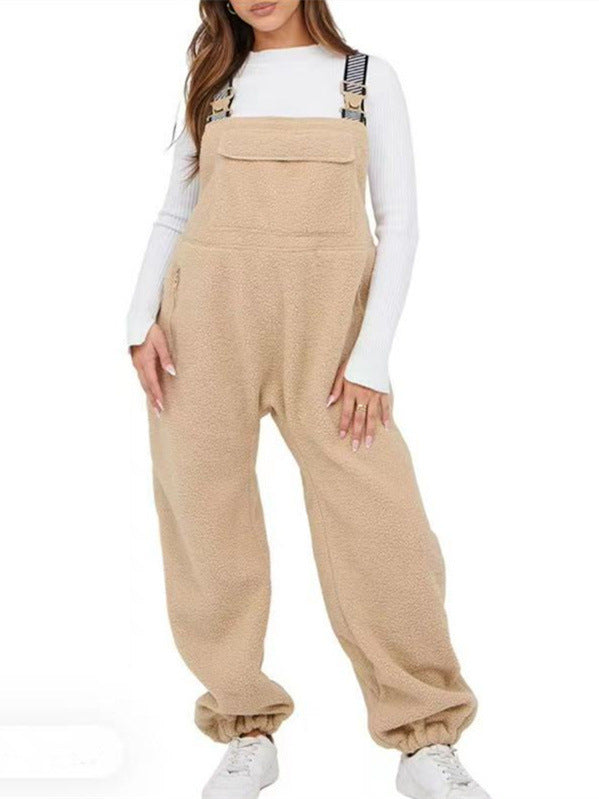 VVZ Women's fleece-lined overalls