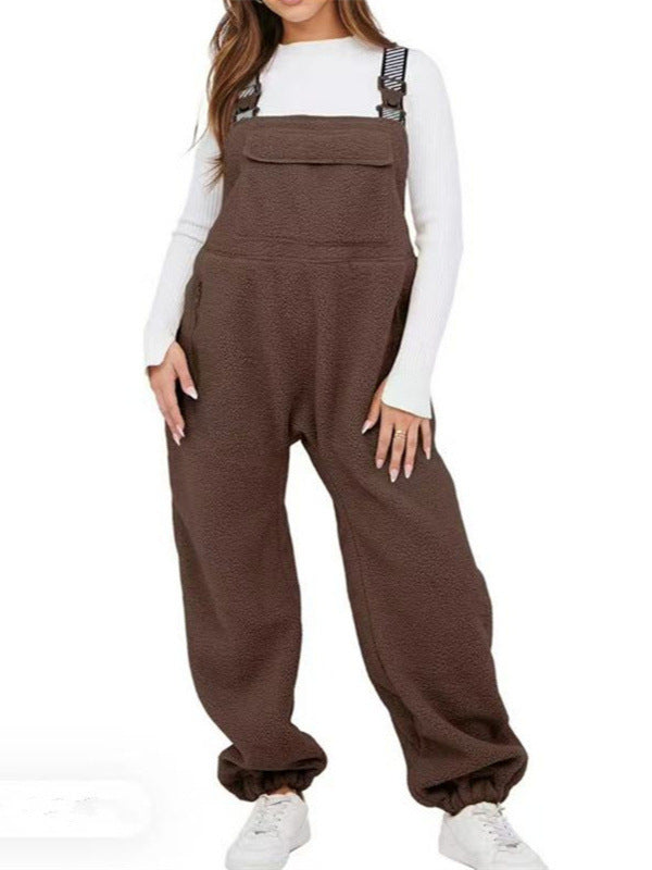 VVZ Women's fleece-lined overalls