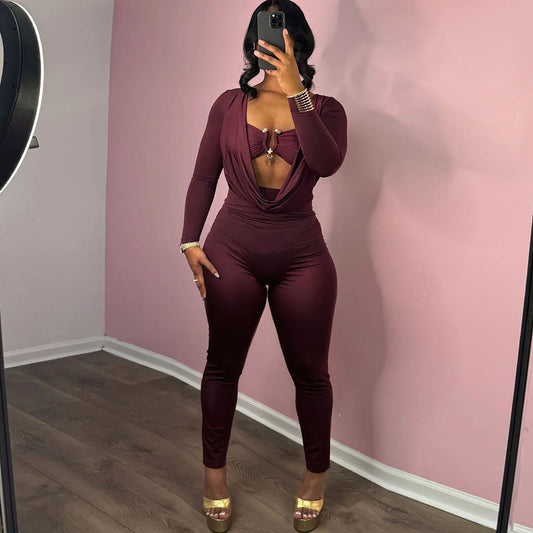 VVZ Body Shaping Jumpsuit Trousers