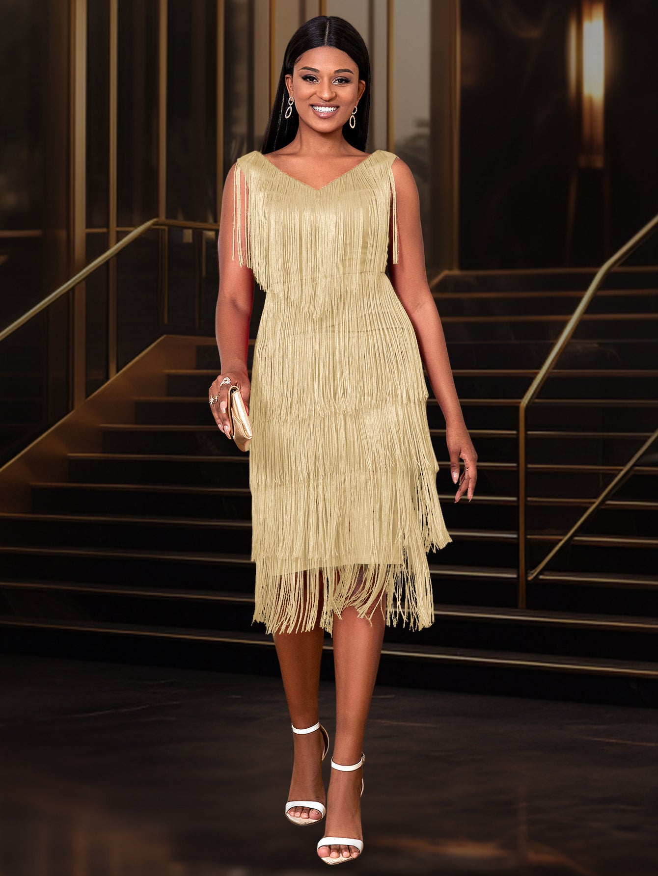 VVZ Elegant Evening Party Gown