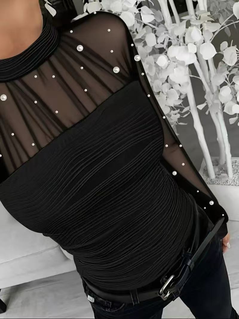 VVZ Backless, Cutout, Slim-Fit, Textured Top
