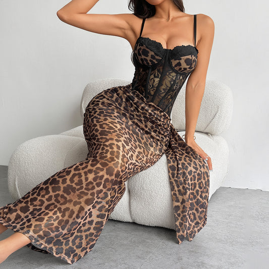 VVZ  Leopard Print Dress