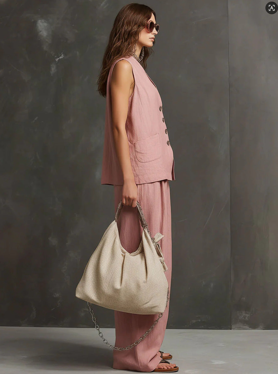 VVZ Women's Relaxed-Style Two-Piece Set