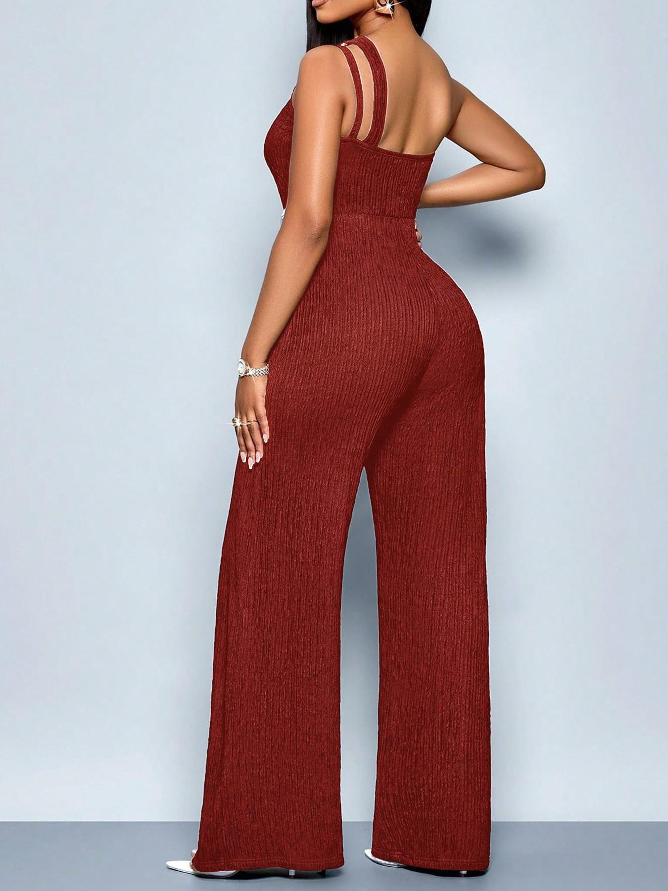 VVZ Women's Asymmetrical Jumpsuit
