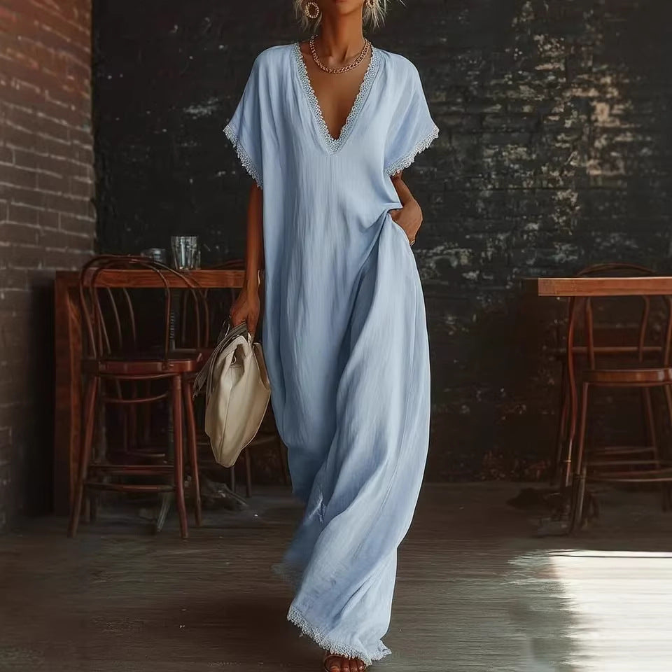 VVZ Elegant Women's Summer Maxi Dress