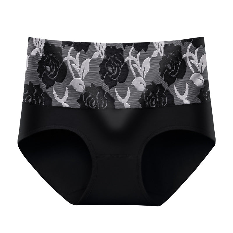 VVZ Women's High-Waisted Color-Block Printed Panties