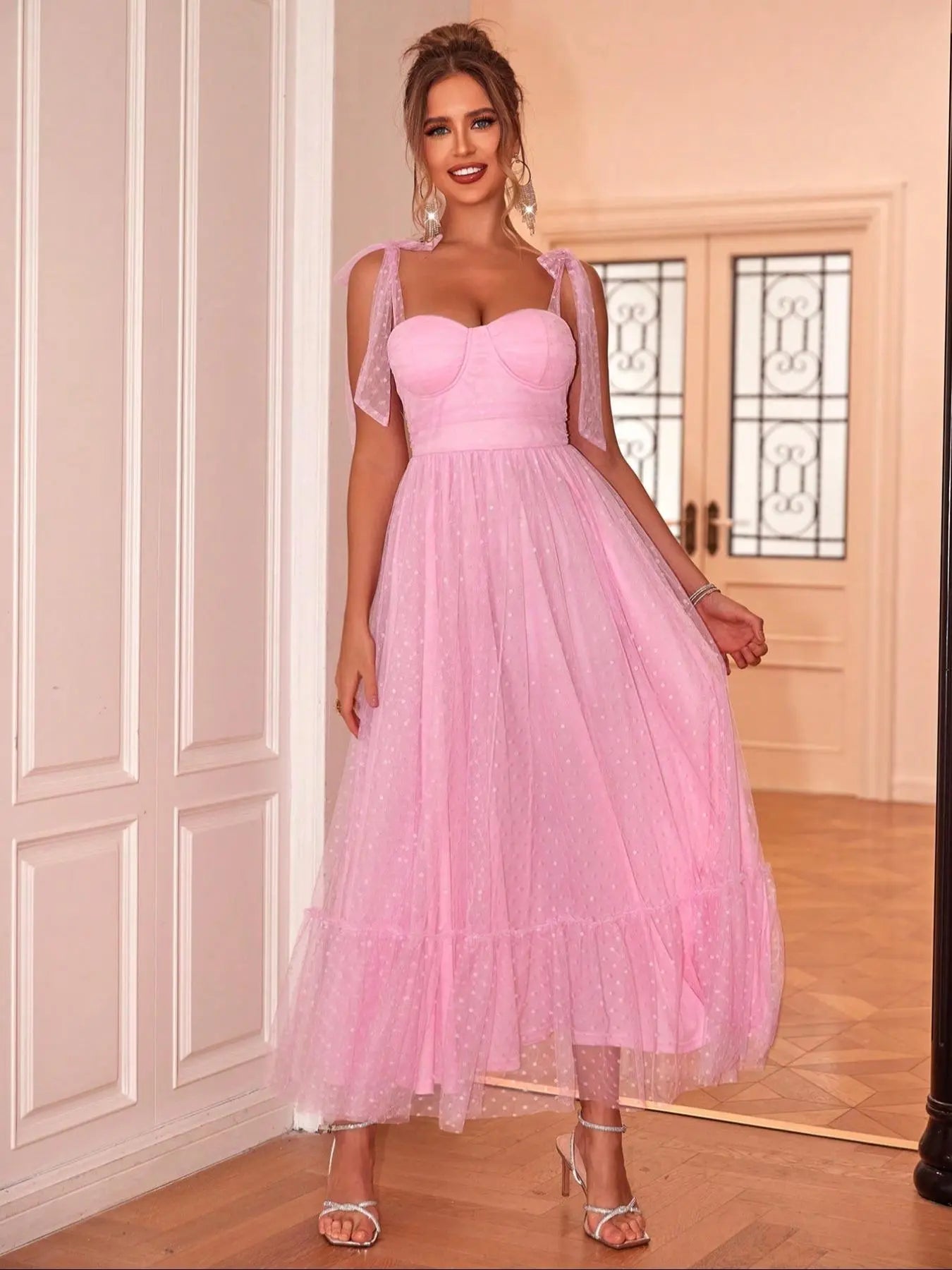 VVZ Strappy A-Line Dress