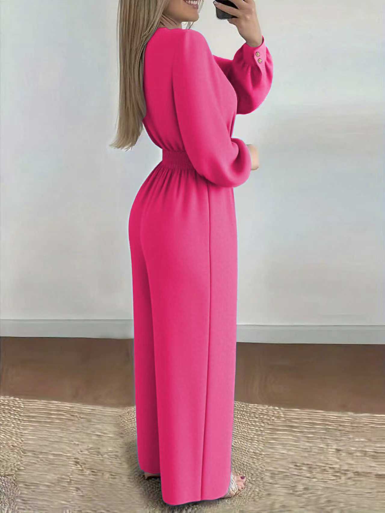 VVZ Women's Casual Jumpsuit Set