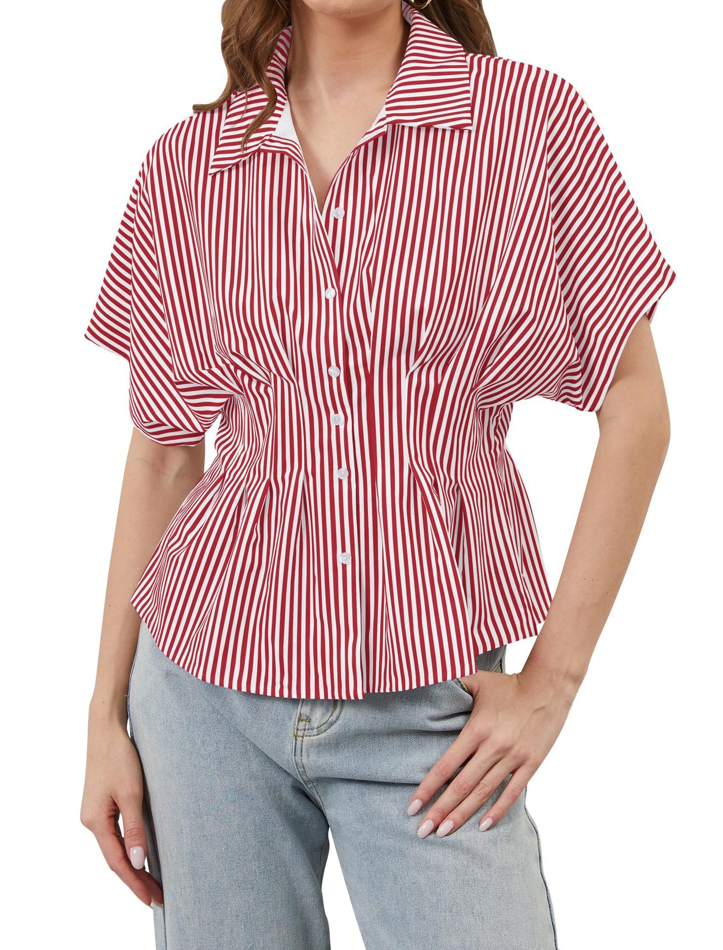 VVZ Women's Striped Shirt