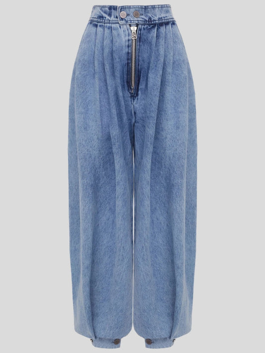 VVZ Wide Leg Denim Pants