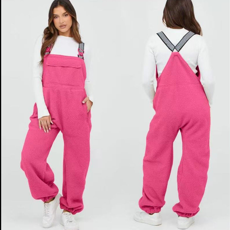 VVZ Women's fleece-lined overalls