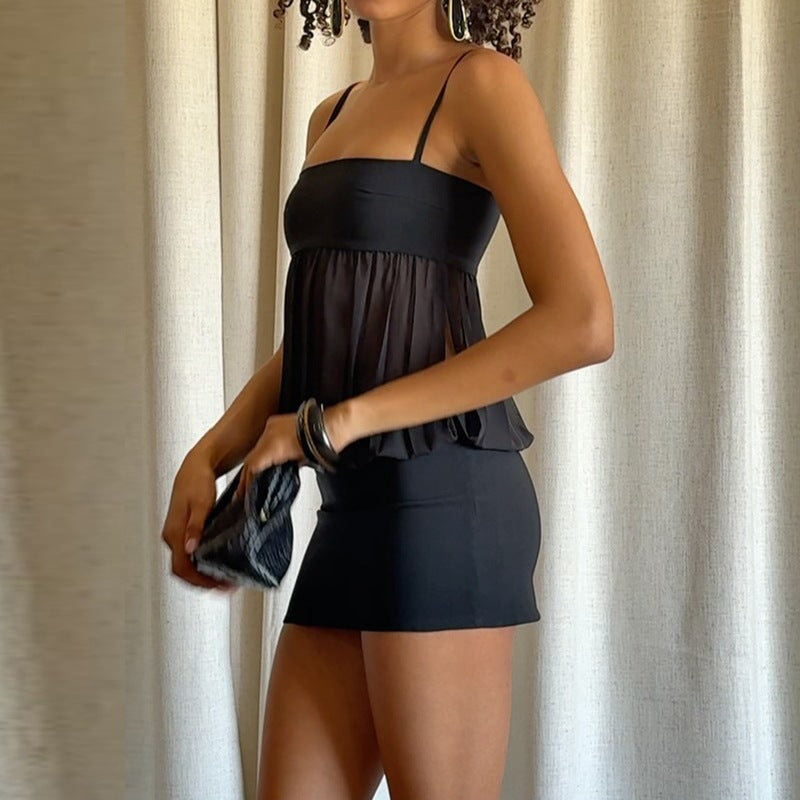 VVZ Women's Sexy Sleeveless Camisole Dress