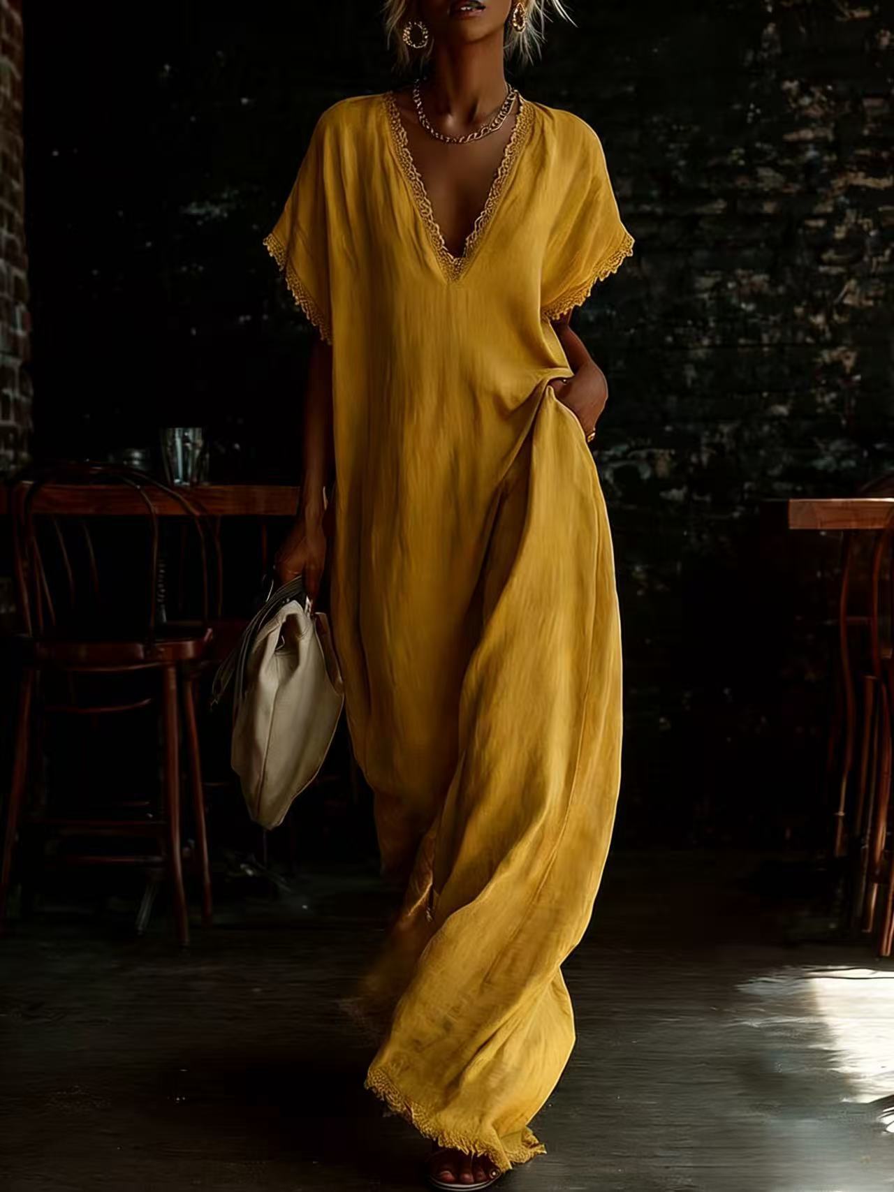 VVZ Elegant Women's Summer Maxi Dress