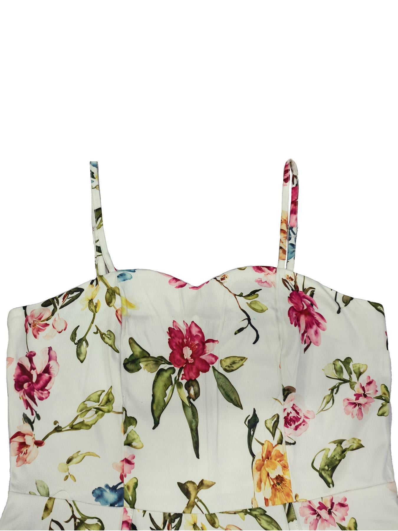 VVZ Women's Printed Strappy Jumpsuit