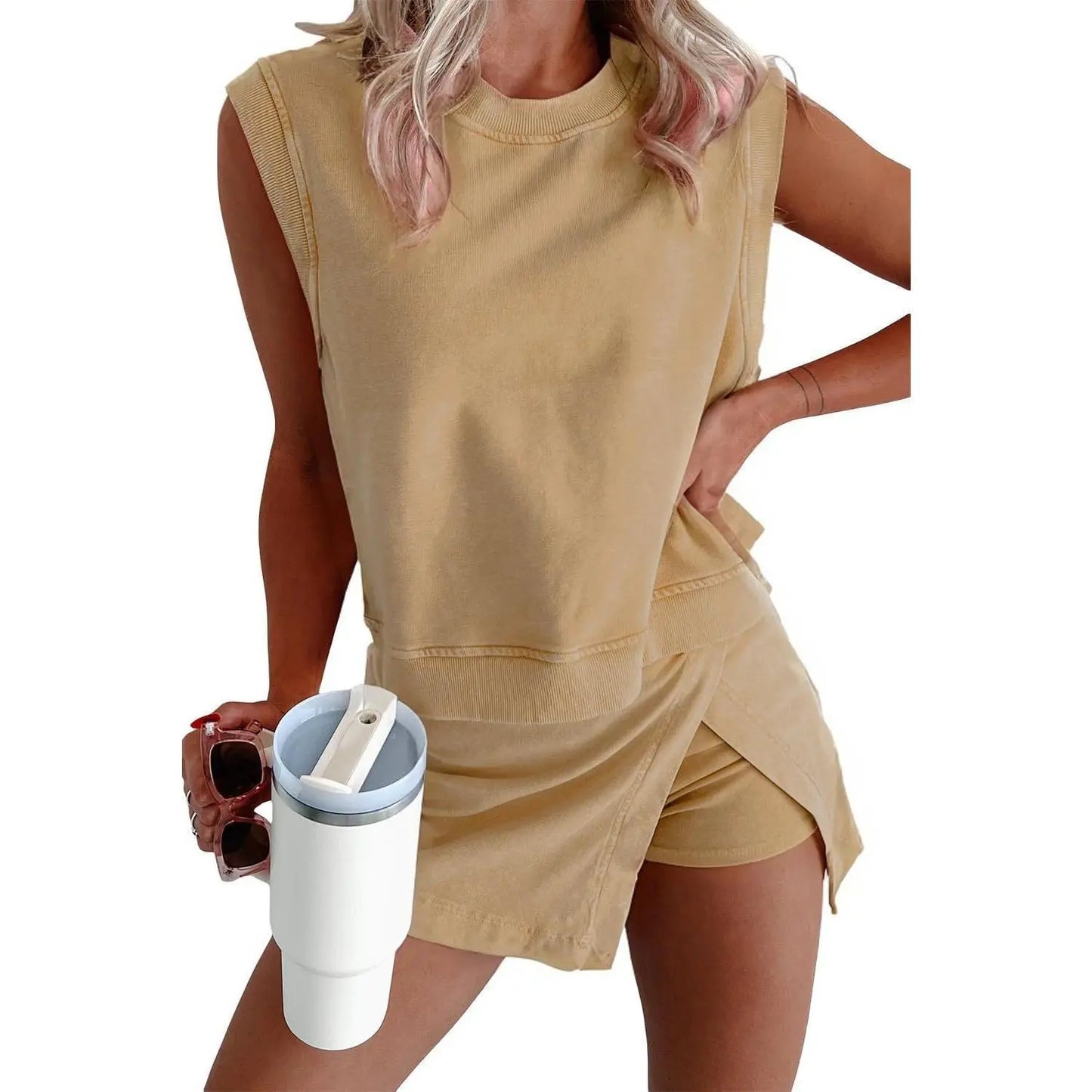 VVZ Women's Summer Two-Piece Set