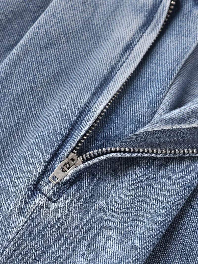 VVZ Wide Leg Denim Pants
