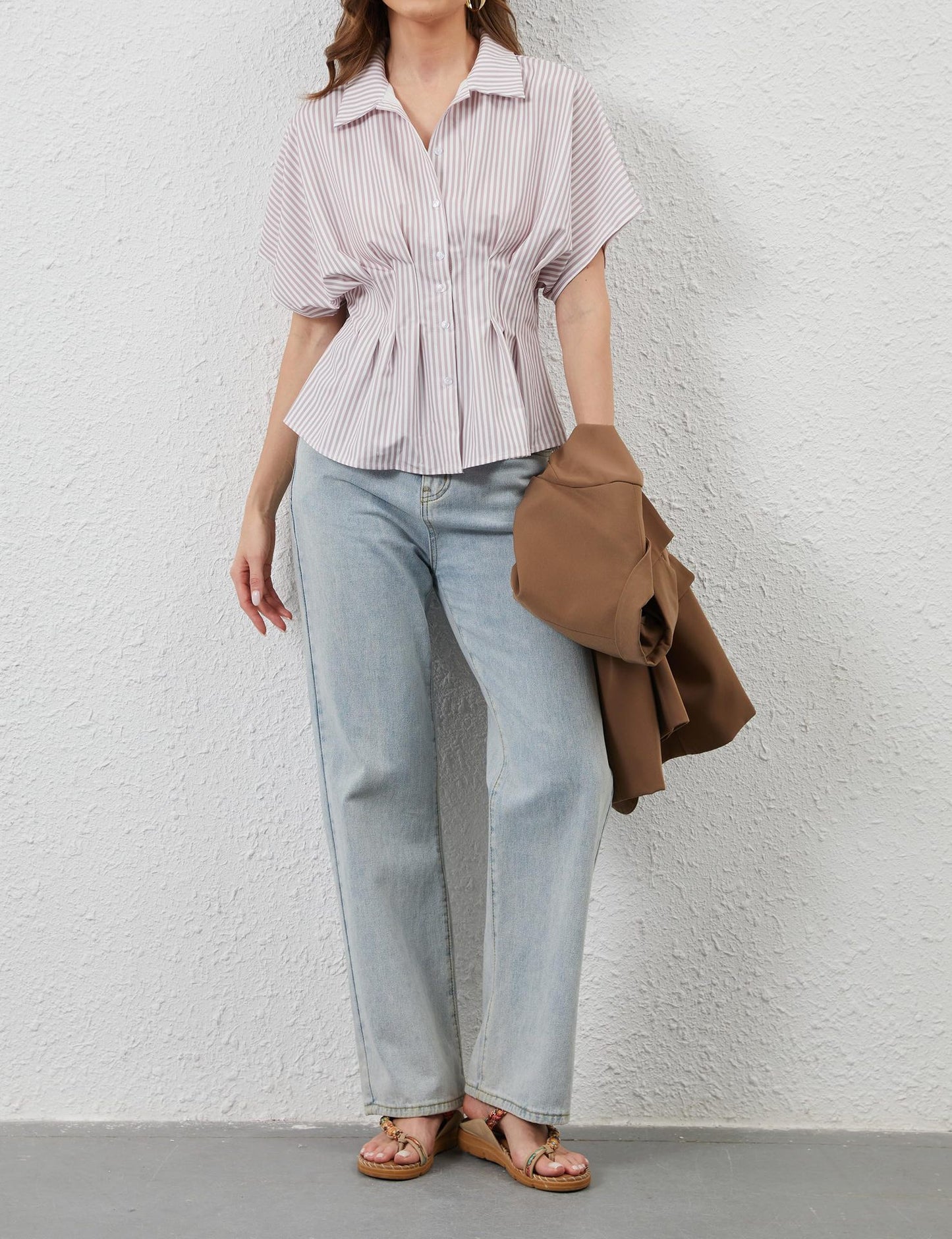 VVZ Women's Striped Shirt