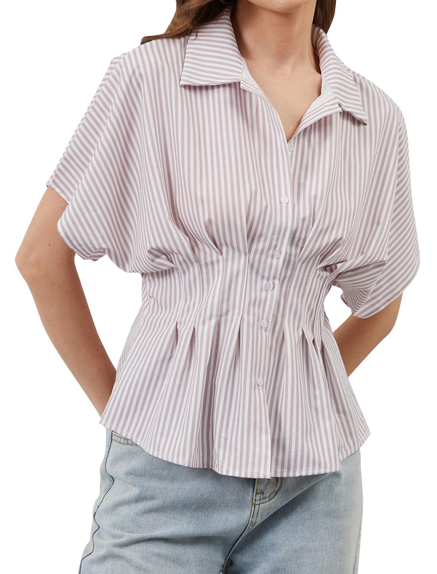 VVZ Women's Striped Shirt