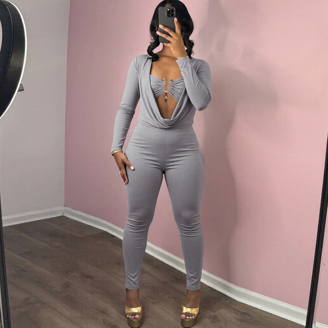 VVZ Body Shaping Jumpsuit Trousers