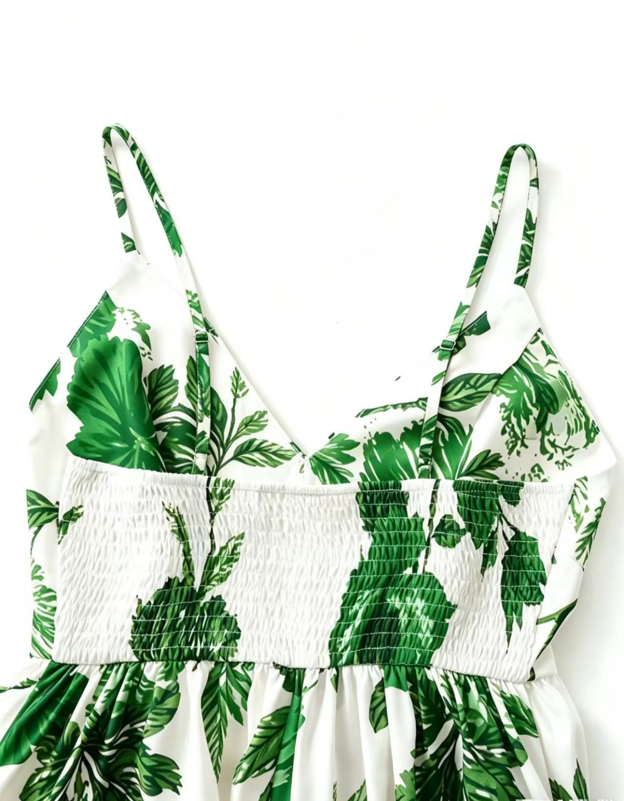VVZ French-style printed camisole dress