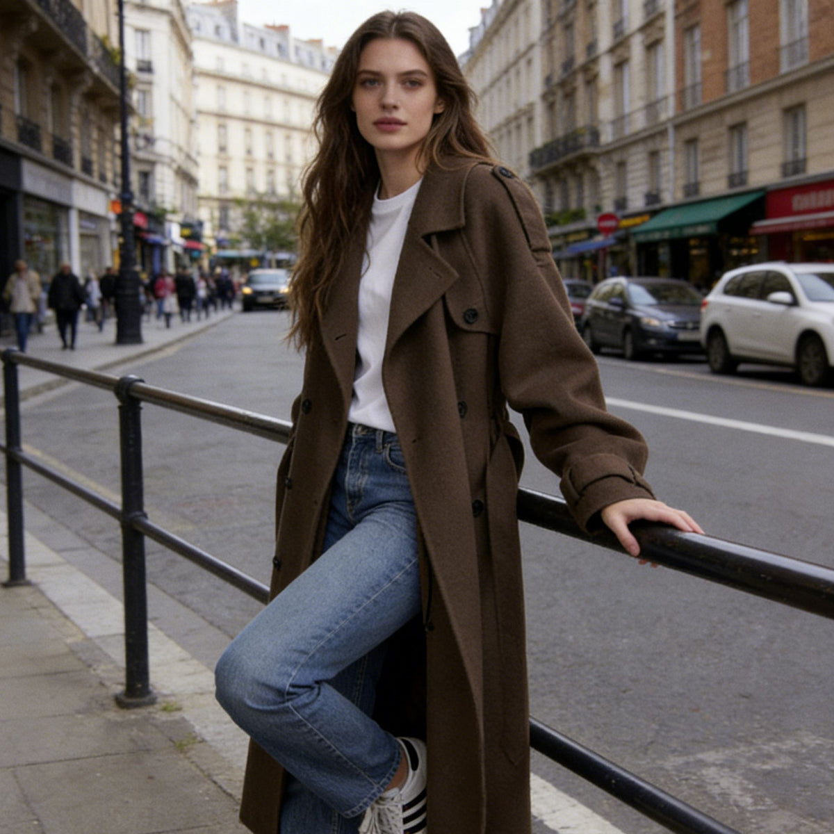 VVZ Women's Mid-Length Winter Coat