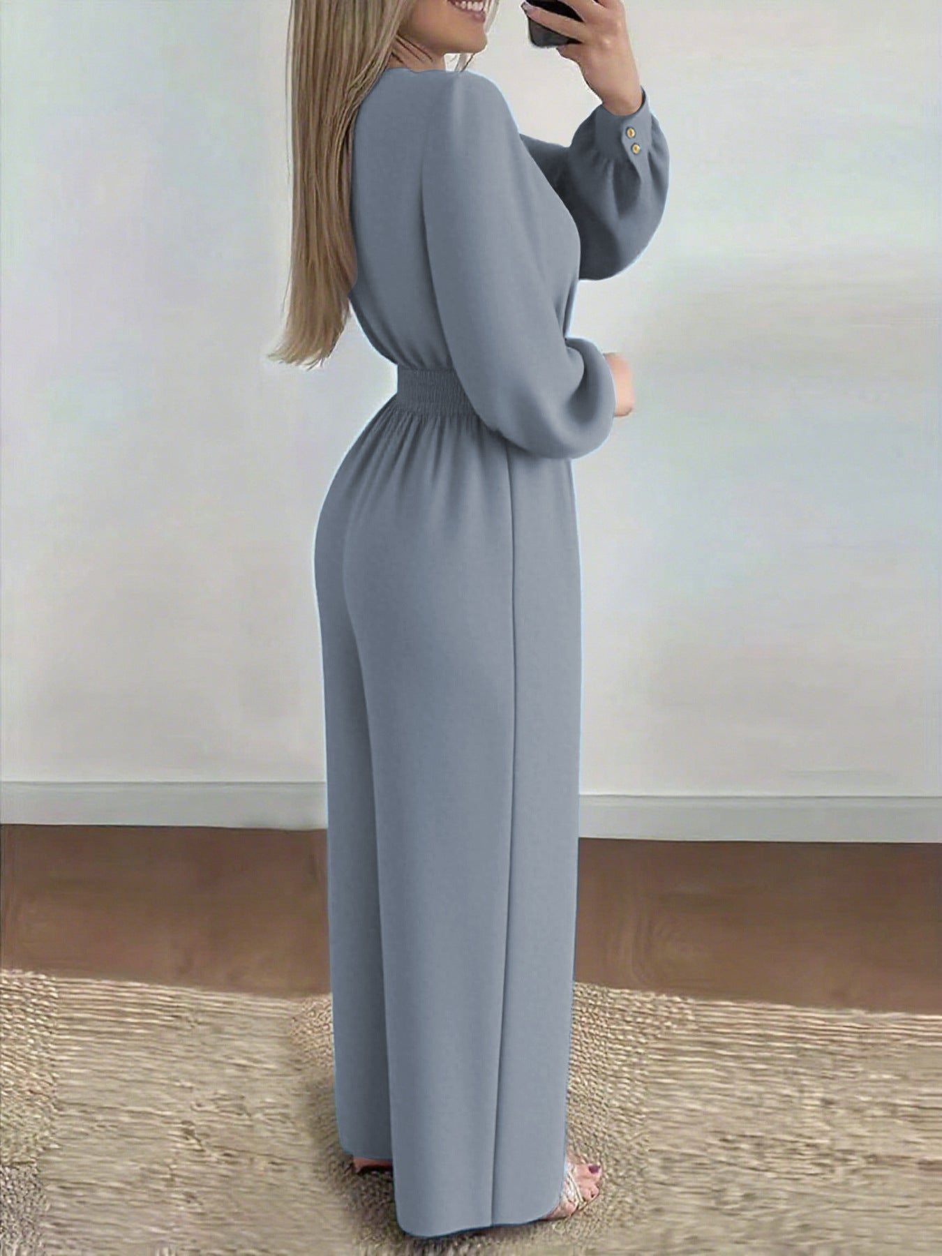 VVZ Women's Casual Jumpsuit Set