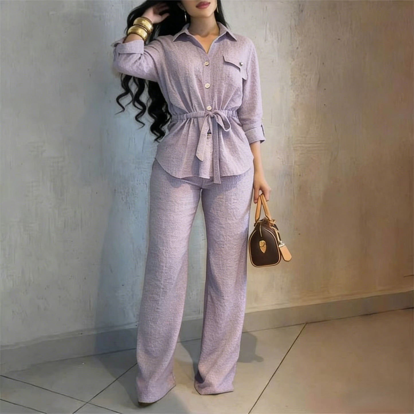 VVZ Textured Commuter Suit