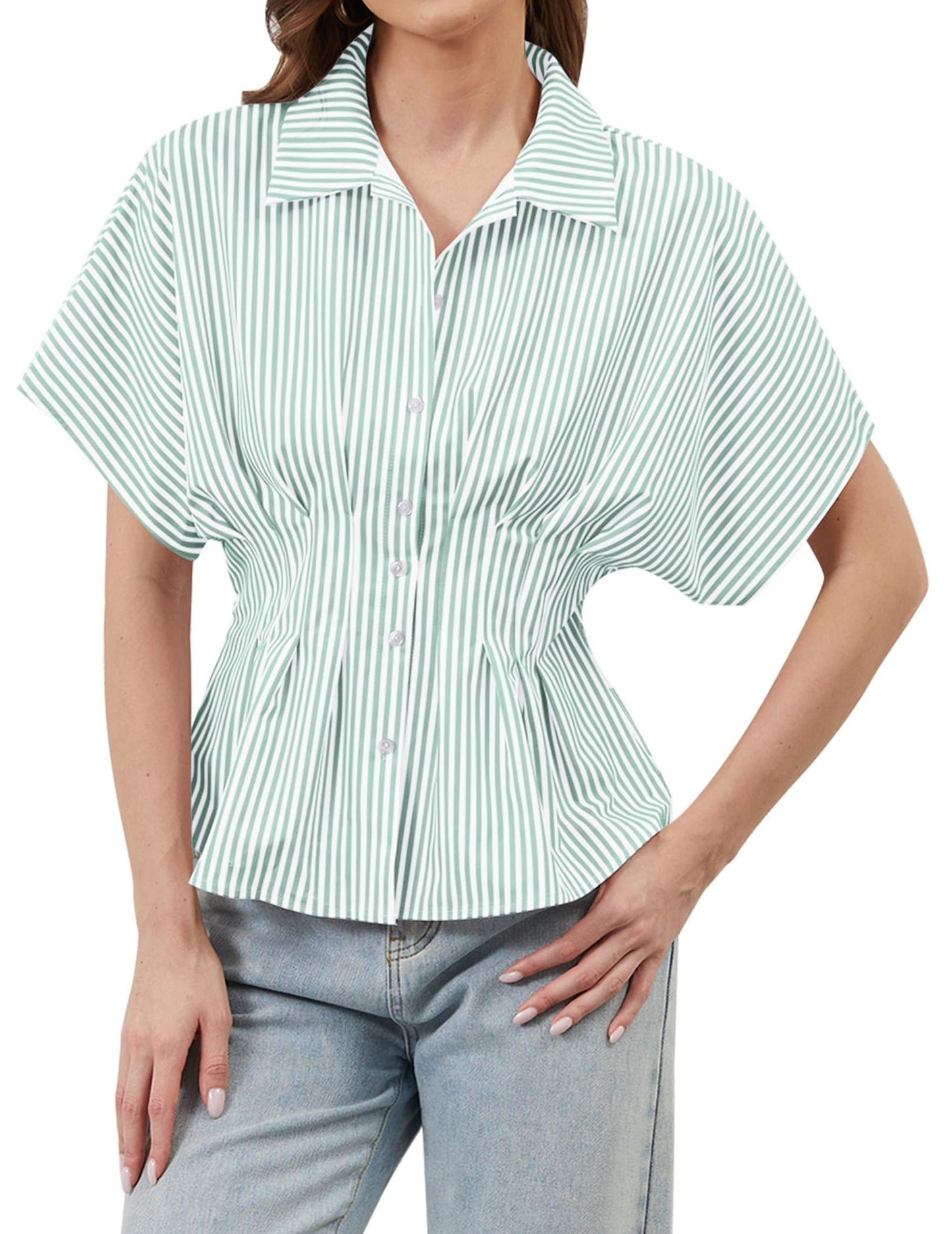 VVZ Women's Striped Shirt