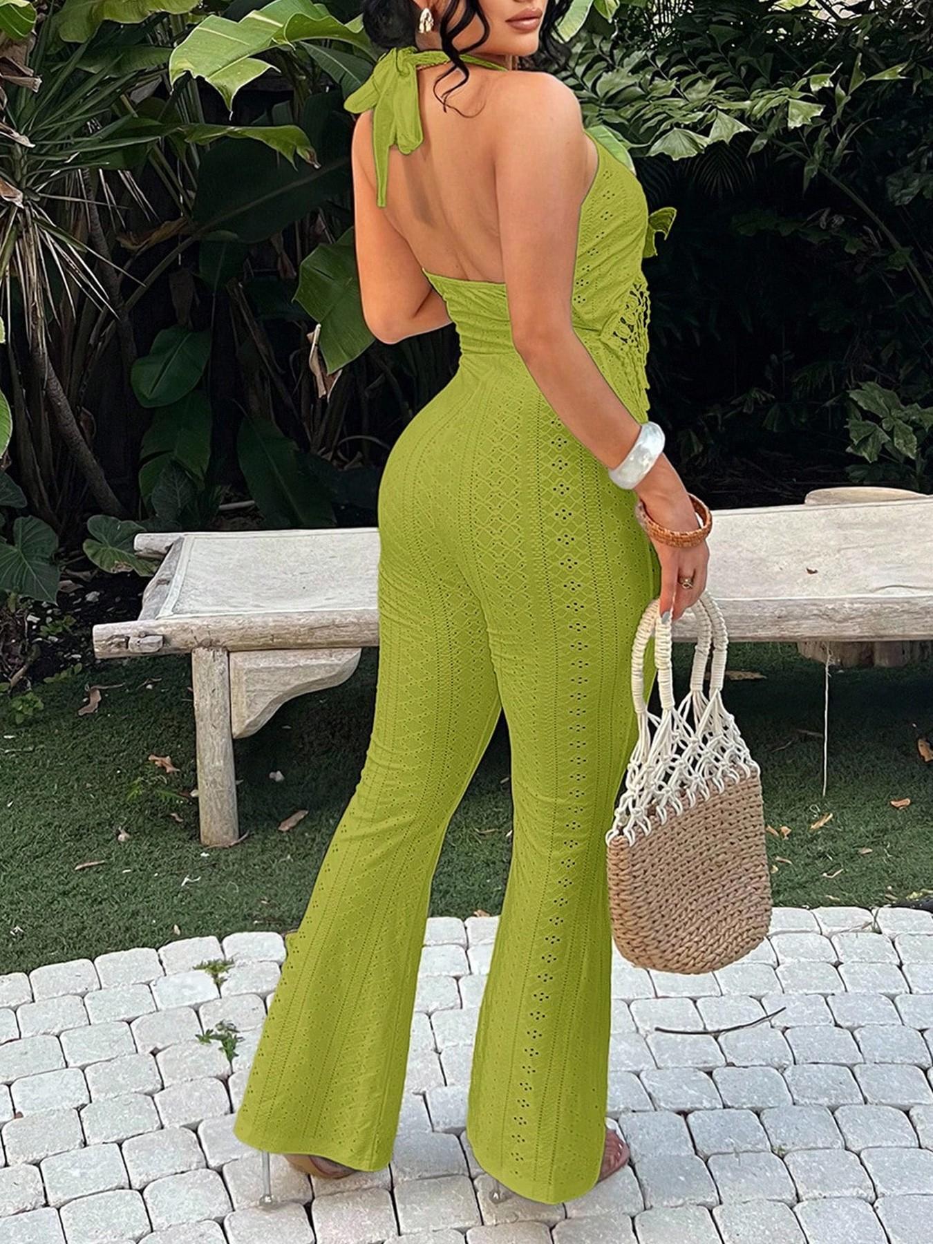 VVZ Women's Casual Vacation Jumpsuit