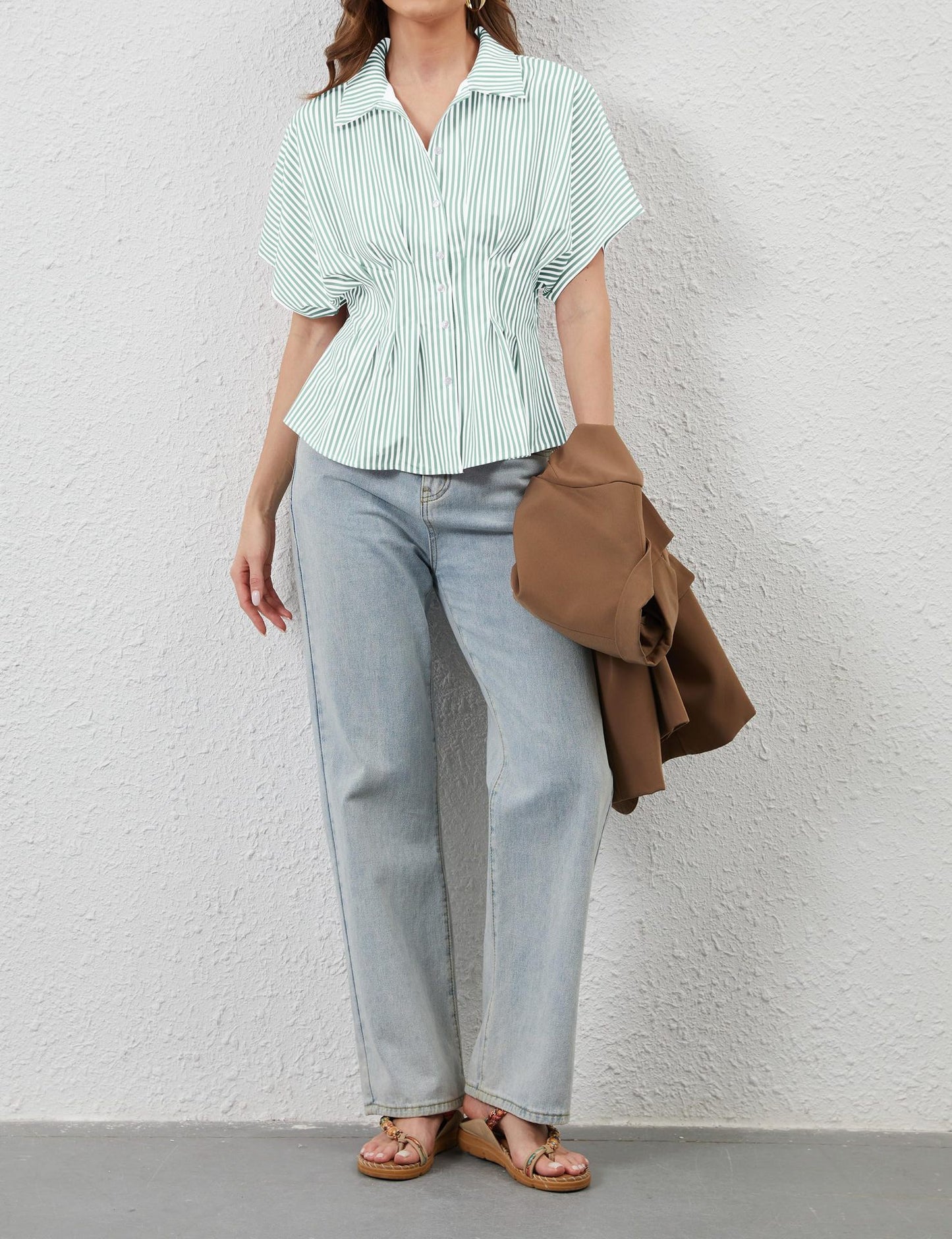 VVZ Women's Striped Shirt