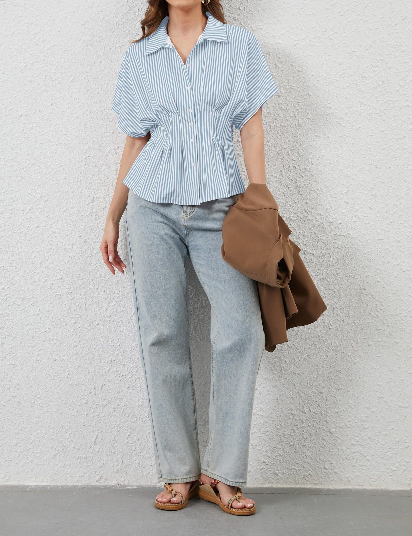 VVZ Women's Striped Shirt