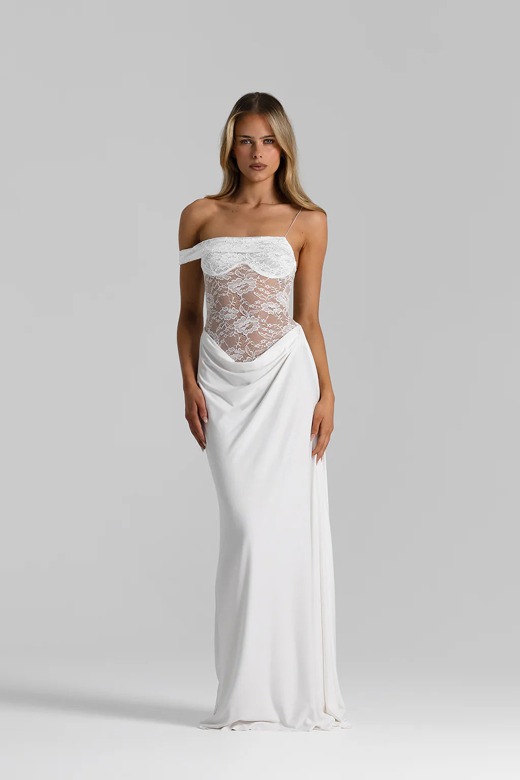 VVZ Women's Sexy Slim-Fit Lace Sleeveless Dress with Spaghetti Straps