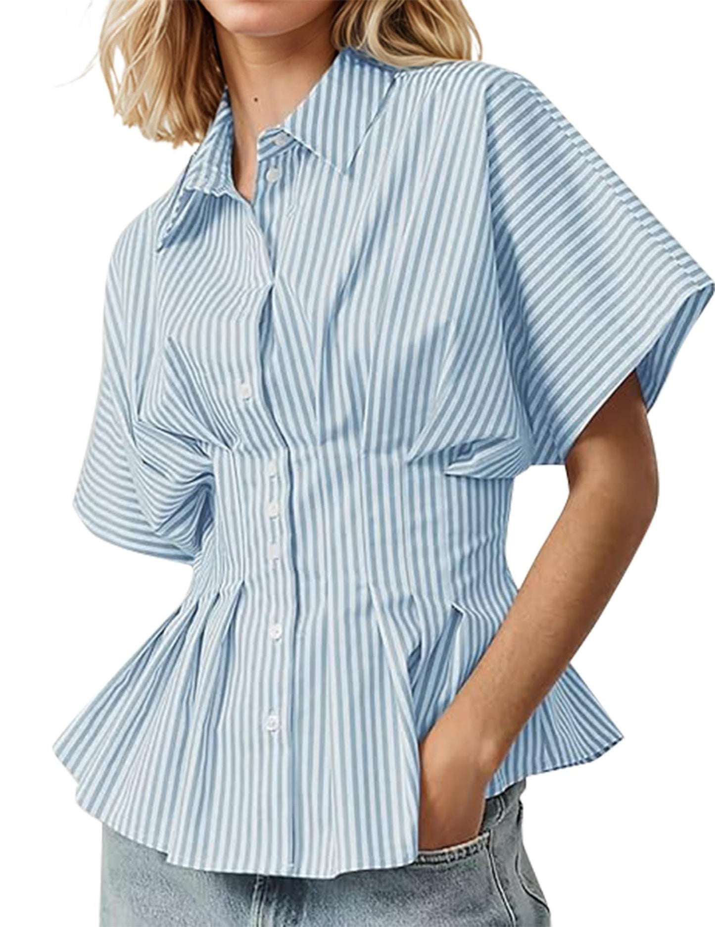 VVZ Women's Striped Shirt