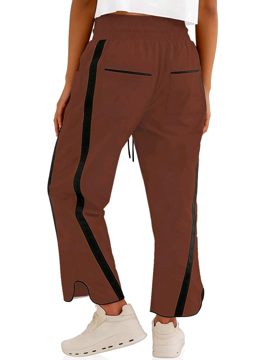 VVZ Women's Loose Barrel-Leg Trousers