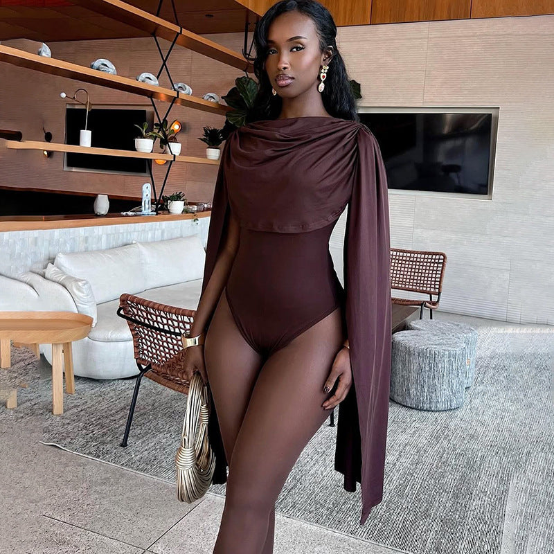 VVZ Women's Solid-Color Bodysuit
