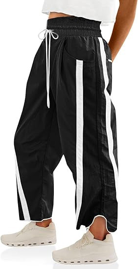 VVZ Women's Loose Barrel-Leg Trousers