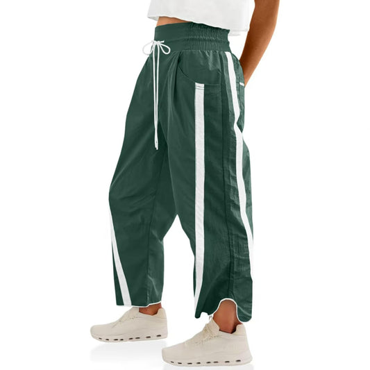 VVZ Women's Loose Barrel-Leg Trousers