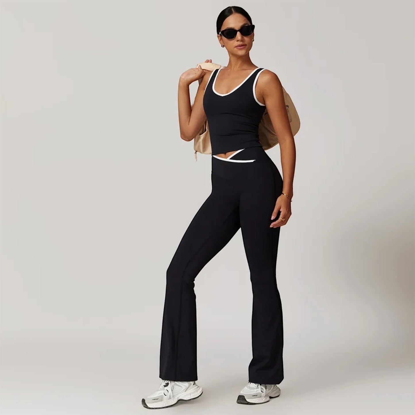 VVZ Women's sleeveless fitness yoga wear