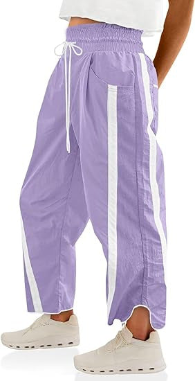 VVZ Women's Loose Barrel-Leg Trousers